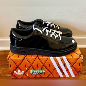 SpongeBob SquarePants x adidas Stan Smith Freizeit Patent Leather Size 11/11.5
